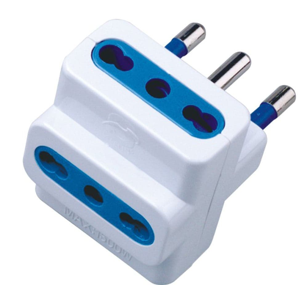 Adattatore triplo spina 16A Bianco in Multiprese Scontolo.net - Potenza, commercioVirtuoso.it