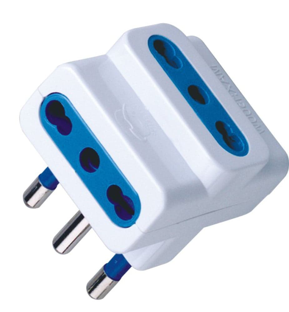 Adattatore triplo spina 16A Bianco in Multiprese Scontolo.net - Potenza, commercioVirtuoso.it