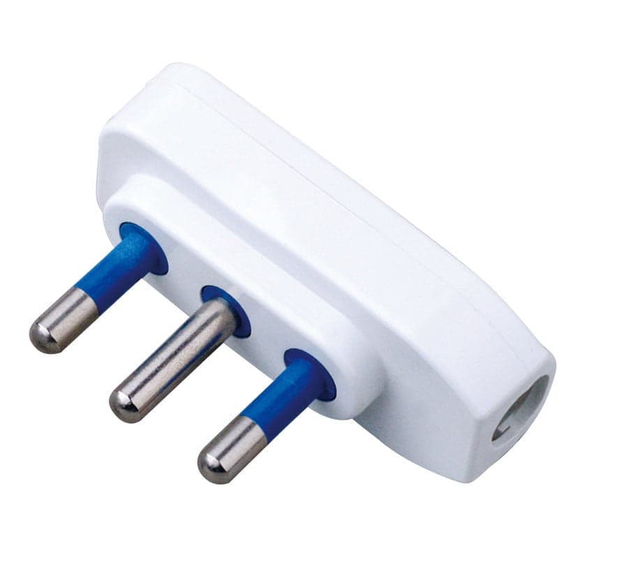 Spina ribassata 2P+T 16A Bianco in Spine elettriche di corrente alterna Scontolo.net - Potenza, commercioVirtuoso.it