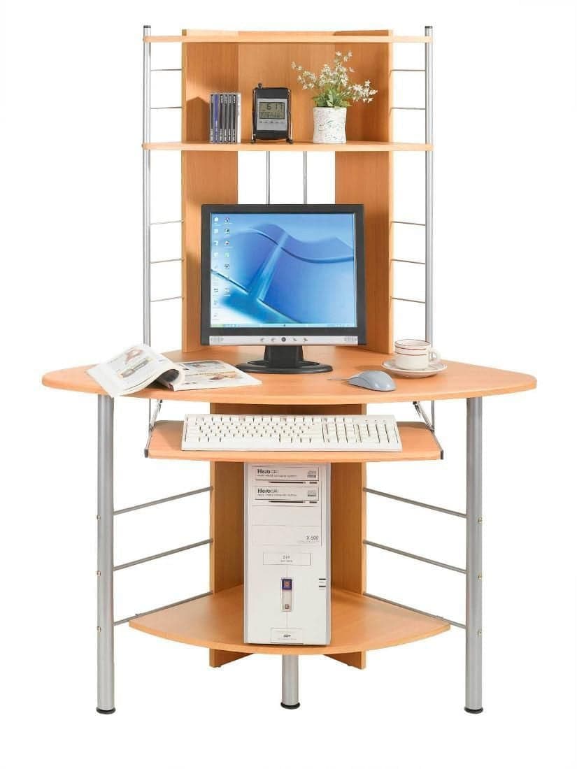 Scrivania per Computer Angolare, Faggio in Scrivanie Scontolo.net - Potenza, commercioVirtuoso.it