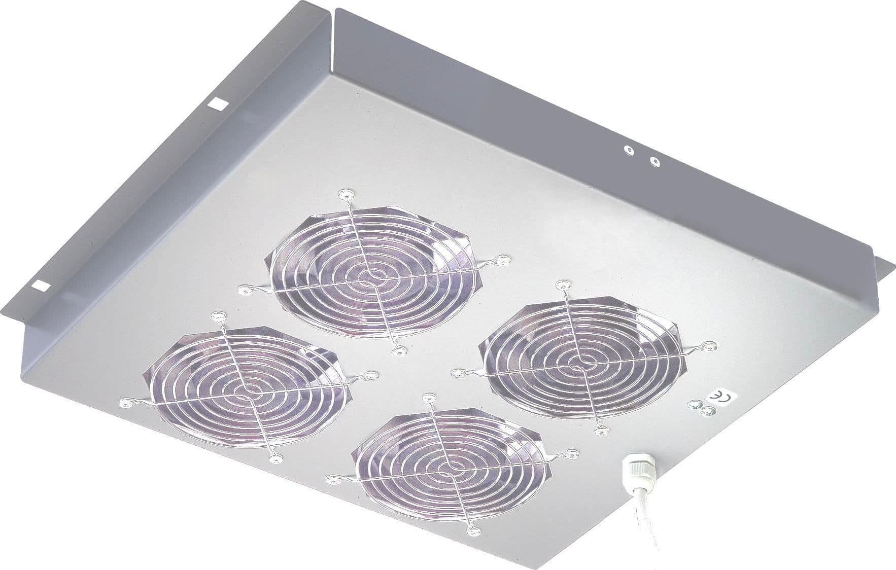 Gruppo di 4 Ventole a Soffitto Senza Termostato per Rack 19'' Grigio in Ventilatori da soffitto con lampada Scontolo.net - Potenza, commercioVirtuoso.it