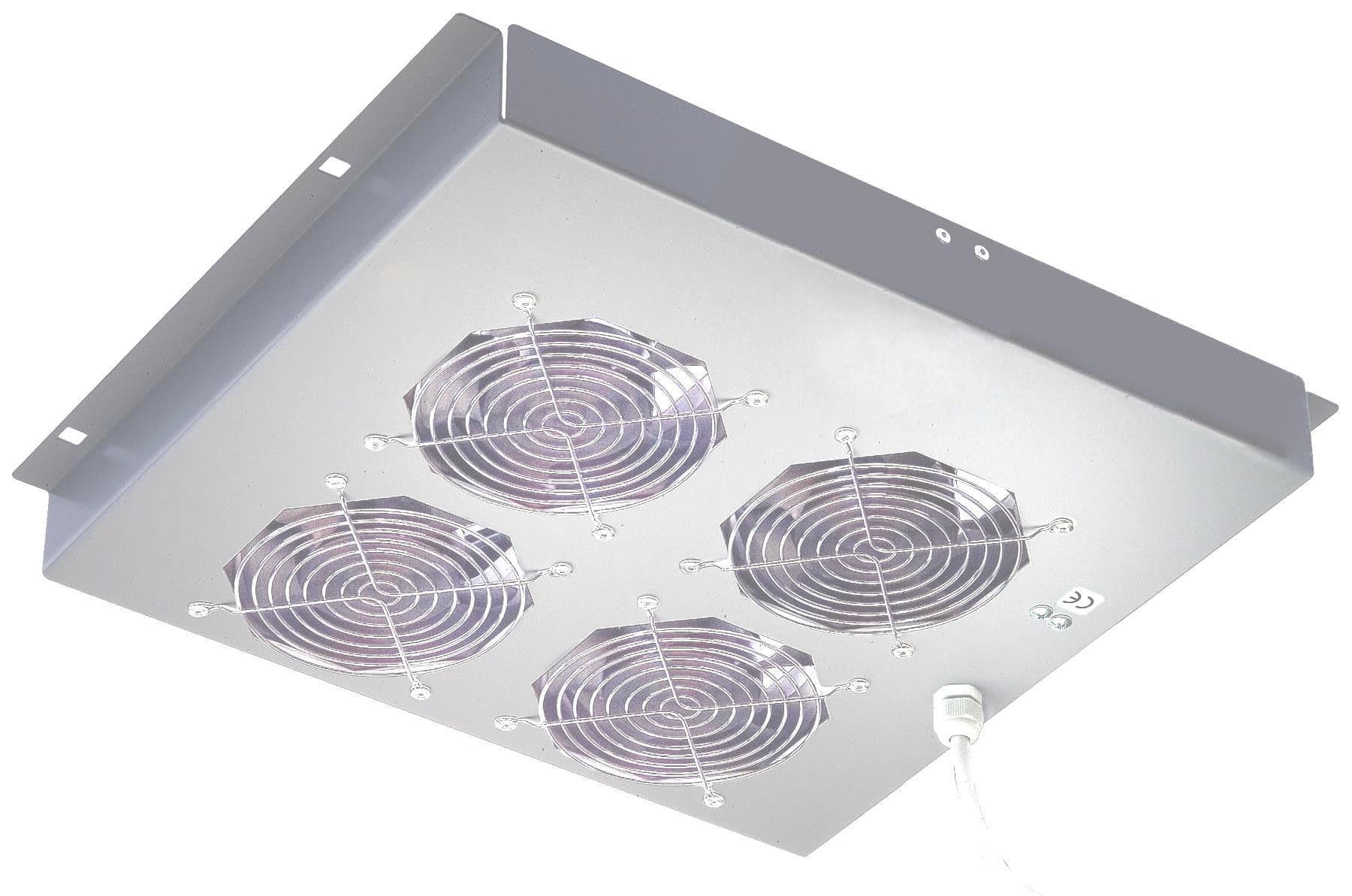 Gruppo di 4 Ventole a Soffitto Senza Termostato per Rack 19'' Grigio in Ventilatori da soffitto con lampada Scontolo.net - Potenza, commercioVirtuoso.it