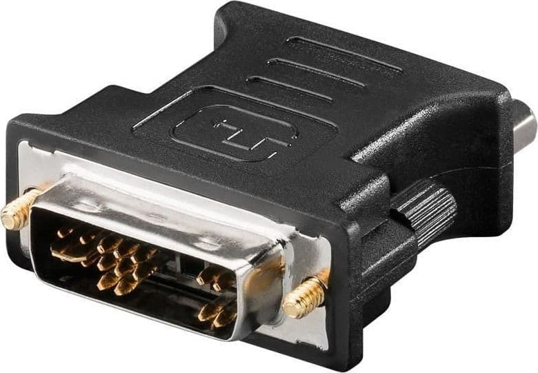 Adattatore Video Analogico DVI Maschio / VGA Femmina Nero in Adattatori Scontolo.net - Potenza, commercioVirtuoso.it