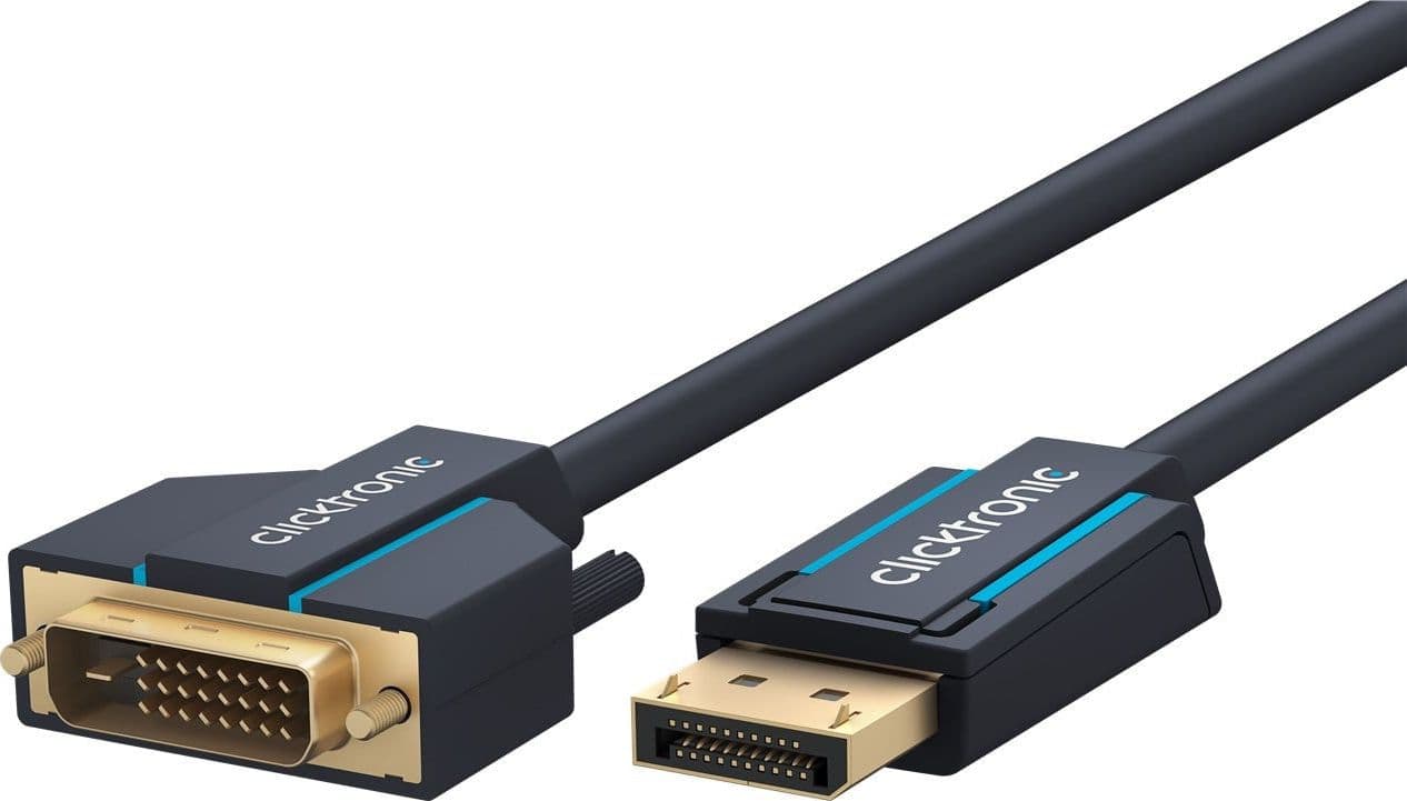 Cavo Monitor DisplayPort Maschio a DVI-D Maschio 3 m Blu in  Scontolo.net - Potenza, commercioVirtuoso.it