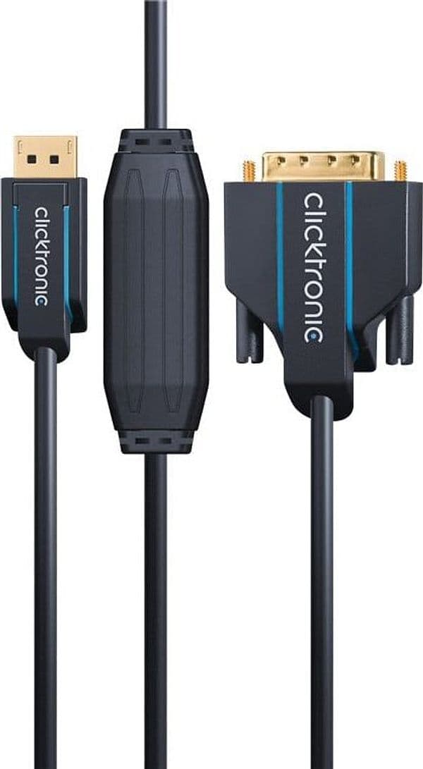 Cavo Monitor DisplayPort Maschio a DVI-D Maschio 3 m Blu in  Scontolo.net - Potenza, commercioVirtuoso.it