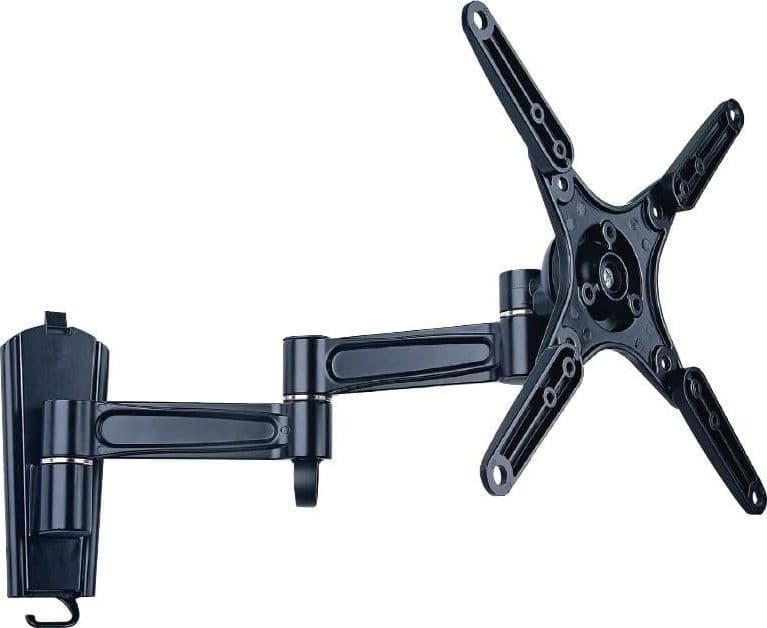 Supporto a Muro per TV LED LCD 13 - 37'' Inclinabile 3 Snodi Nero in Supporti da parete e da soffitto Scontolo.net - Potenza, commercioVirtuoso.it