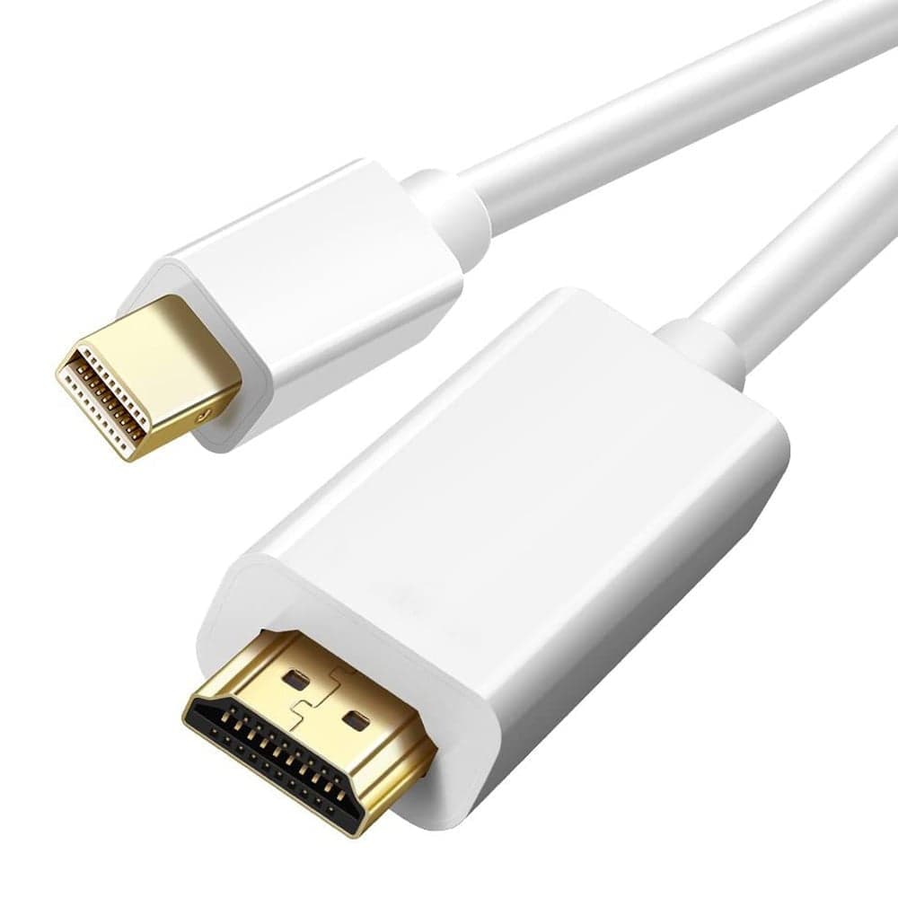 Cavo Monitor Mini DisplayPort (Thunderbolt) / HDMI 2m Bianco in Cavi HDMI Scontolo.net - Potenza, commercioVirtuoso.it