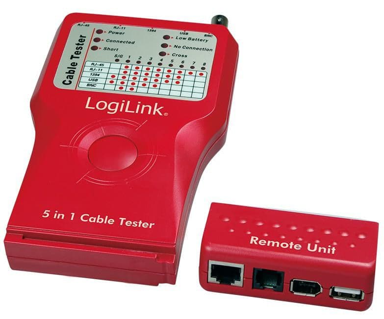 Tester di Rete per Cavi Firewire RJ45 Cat. 5 e 6, ISDN, USB e BNC in Tester per circuiti elettrici Scontolo.net - Potenza, commercioVirtuoso.it