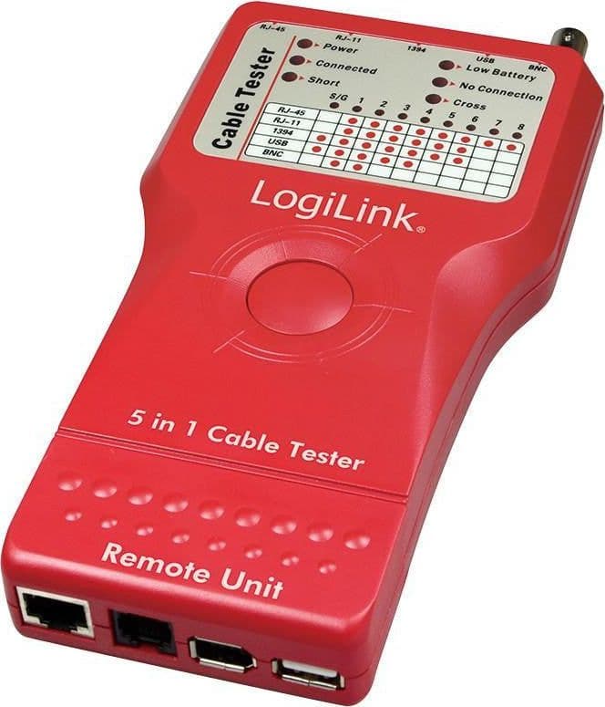 Tester di Rete per Cavi Firewire RJ45 Cat. 5 e 6, ISDN, USB e BNC in Tester per circuiti elettrici Scontolo.net - Potenza, commercioVirtuoso.it