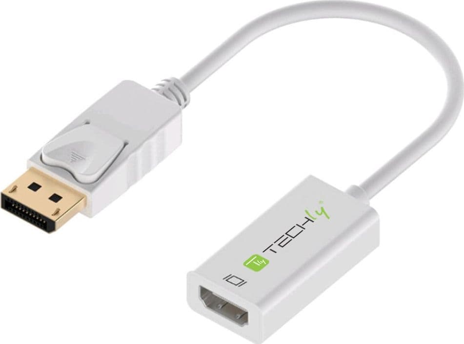 Adattatore Attivo DisplayPort 1.2 Maschio HDMI Femmina 4K 30Hz 15cm Bianco in  Scontolo.net - Potenza, commercioVirtuoso.it