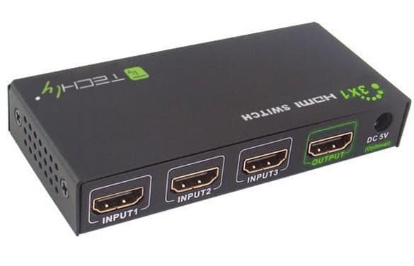 Switch HDMI 3 IN 1 OUT con Telecomando 4K UHD 3D in Selettori audio-video Scontolo.net - Potenza, commercioVirtuoso.it
