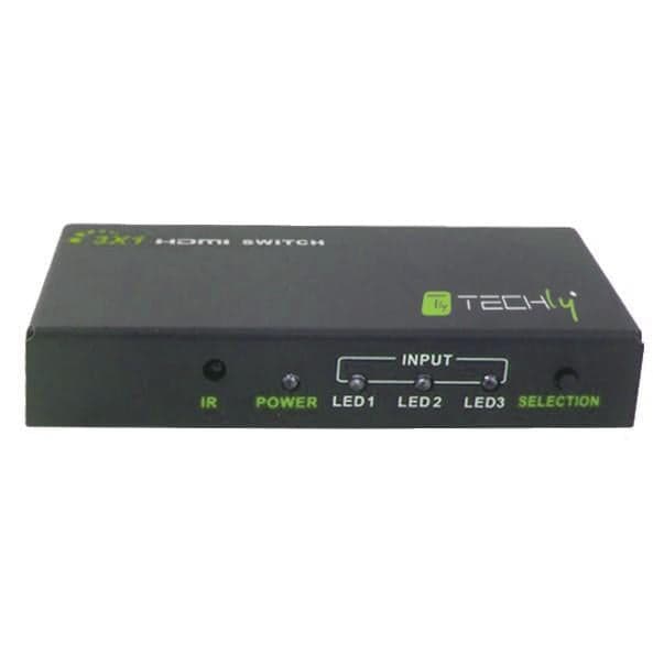 Switch HDMI 3 IN 1 OUT con Telecomando 4K UHD 3D in Selettori audio-video Scontolo.net - Potenza, commercioVirtuoso.it