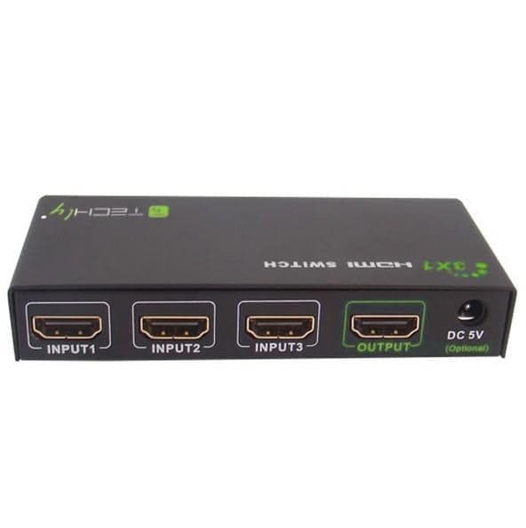 Switch HDMI 3 IN 1 OUT con Telecomando 4K UHD 3D in Selettori audio-video Scontolo.net - Potenza, commercioVirtuoso.it