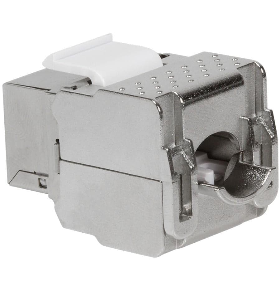 Frutto Keystone RJ45 Cat6A 10Gigabit STP 180&deg Toolless in Cavi Ethernet Scontolo.net - Potenza, commercioVirtuoso.it