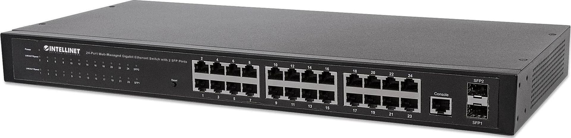 Switch 24 porte Web-Managed Gigabit Ethernet con 2 porte SFP in  Scontolo.net - Potenza, commercioVirtuoso.it
