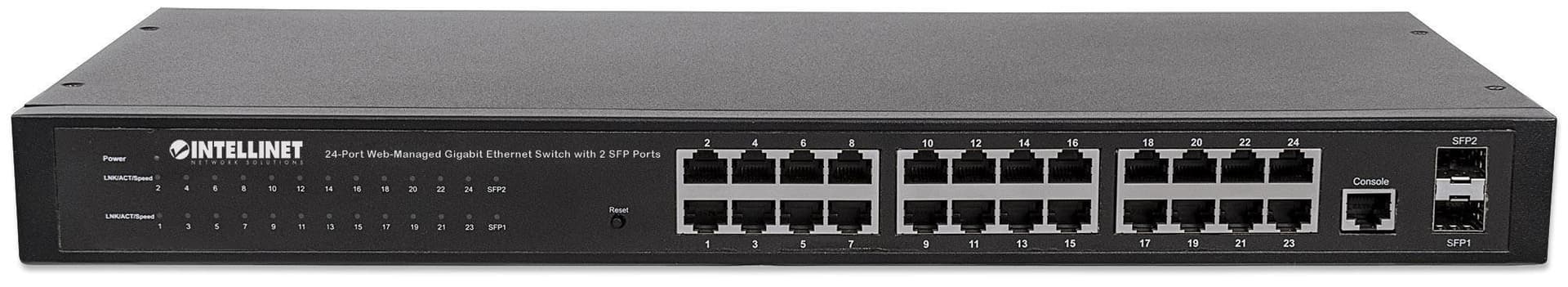 Switch 24 porte Web-Managed Gigabit Ethernet con 2 porte SFP in  Scontolo.net - Potenza, commercioVirtuoso.it