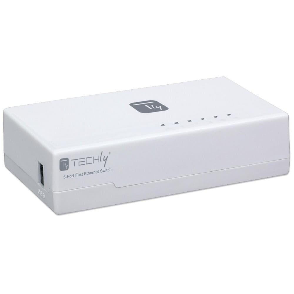Switch Hub 10/100 Mbps Fast Ethernet 5 Porte in  Scontolo.net - Potenza, commercioVirtuoso.it
