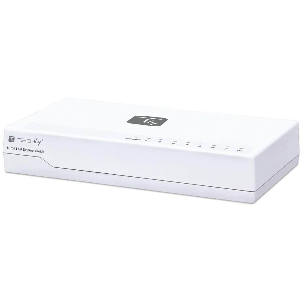 Switch Hub 10/100 Mbps Fast Ethernet 8 Porte in  Scontolo.net - Potenza, commercioVirtuoso.it