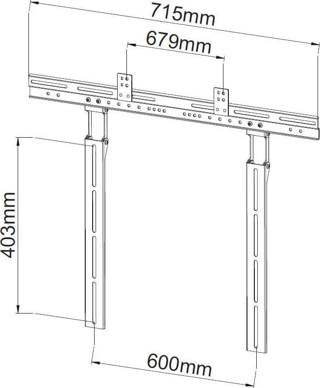 Supporto Soundbar da 10kg per TV o Staffa TV Nero in Supporti da parete e da soffitto Scontolo.net - Potenza, commercioVirtuoso.it
