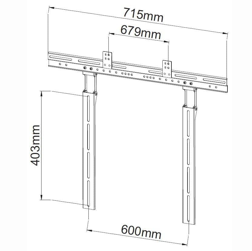 Supporto Soundbar da 10kg per TV o Staffa TV Nero in Supporti da parete e da soffitto Scontolo.net - Potenza, commercioVirtuoso.it