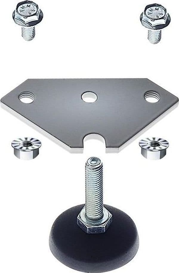 Kit di Montaggio Piedini su Zoccolo in Rotelle Scontolo.net - Potenza, commercioVirtuoso.it