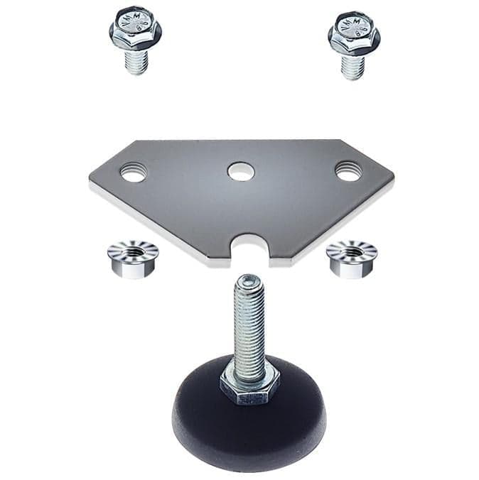Kit di Montaggio Piedini su Zoccolo in Rotelle Scontolo.net - Potenza, commercioVirtuoso.it