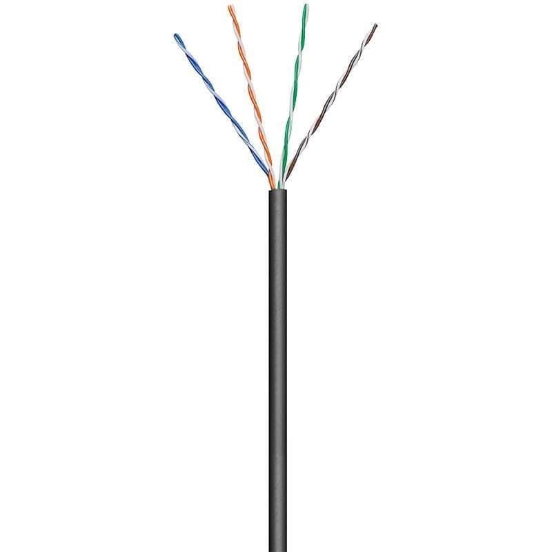 Matassa U/UTP Cavo Cat.5E CCA 100m Flessibile da Esterno Nero in Cavi Ethernet Scontolo.net - Potenza, commercioVirtuoso.it