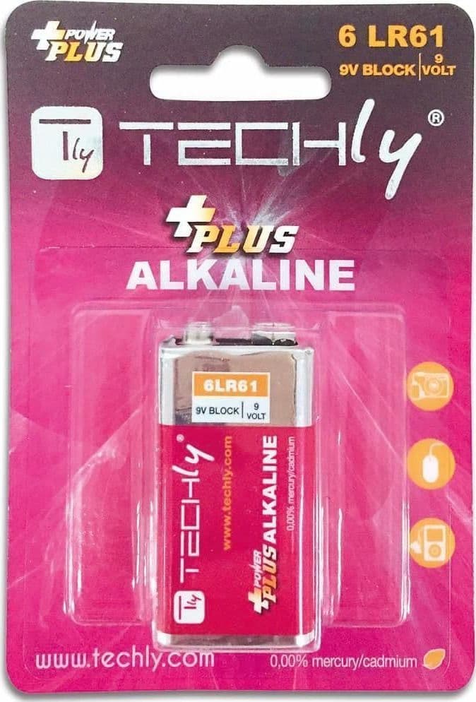 Blister 1 Batteria Power Plus Alcalina 6LR61 9V in Pile monouso Scontolo.net - Potenza, commercioVirtuoso.it