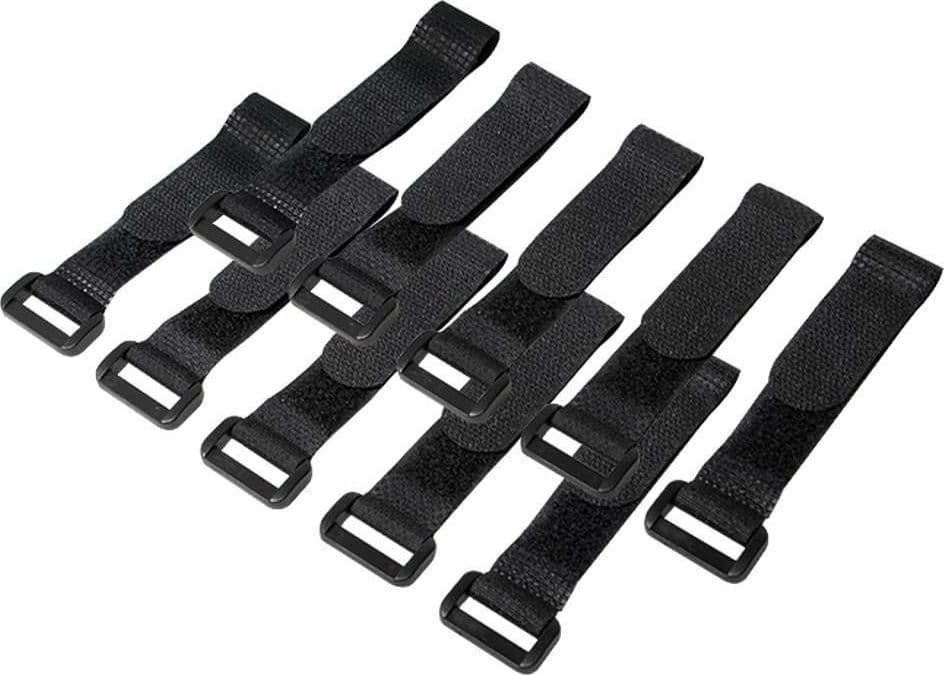 Fascette Fermacavo Nero in Velcro Set da 10 pz in Stringicavi Scontolo.net - Potenza, commercioVirtuoso.it