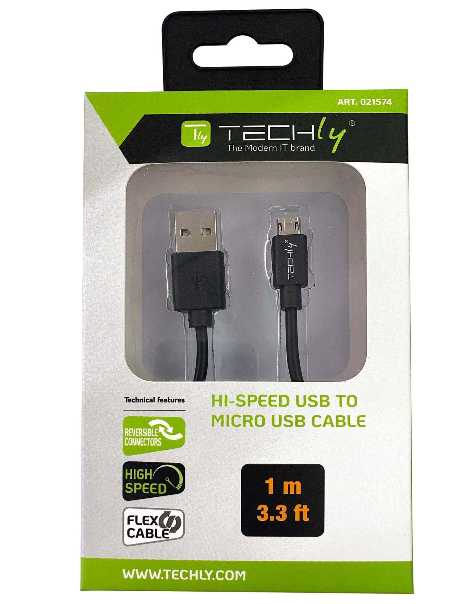 Cavo High Speed USB a MicroUSB Reversibile 1m Nero in  Scontolo.net - Potenza, commercioVirtuoso.it