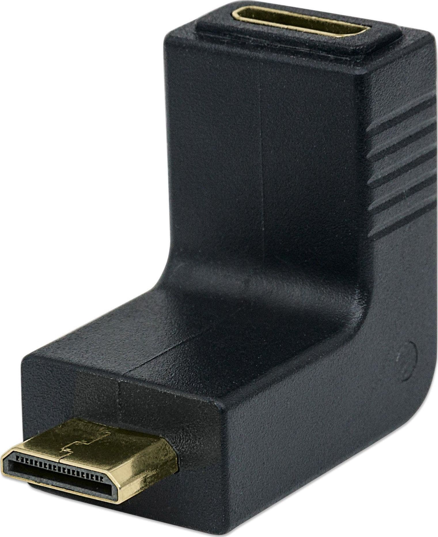 Adattatore HDMI Mini C Femmina a Mini C Maschio Angolato Nero in Cavi HDMI Scontolo.net - Potenza, commercioVirtuoso.it