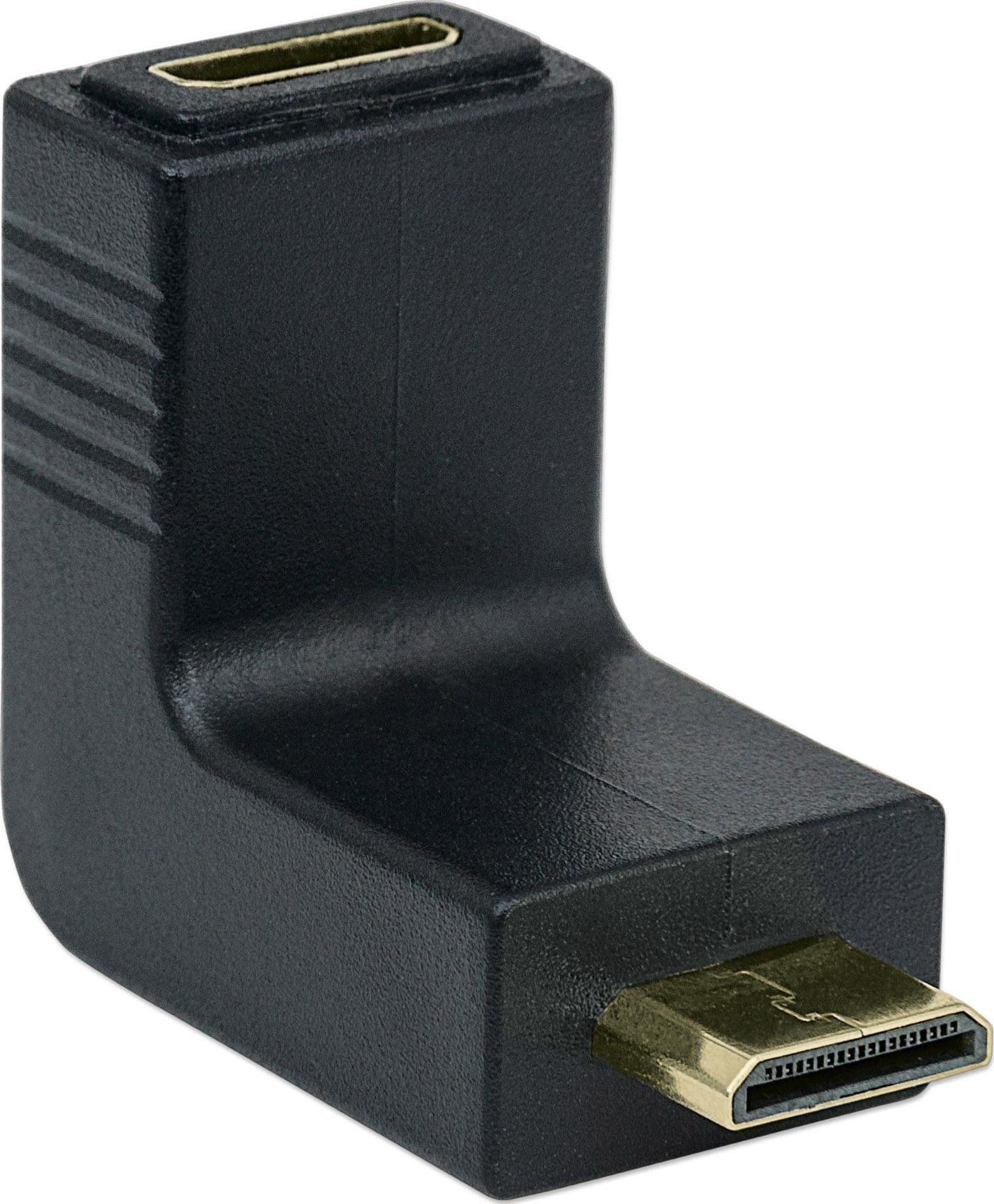 Adattatore HDMI Mini C Femmina a Mini C Maschio Angolato Nero in Cavi HDMI Scontolo.net - Potenza, commercioVirtuoso.it
