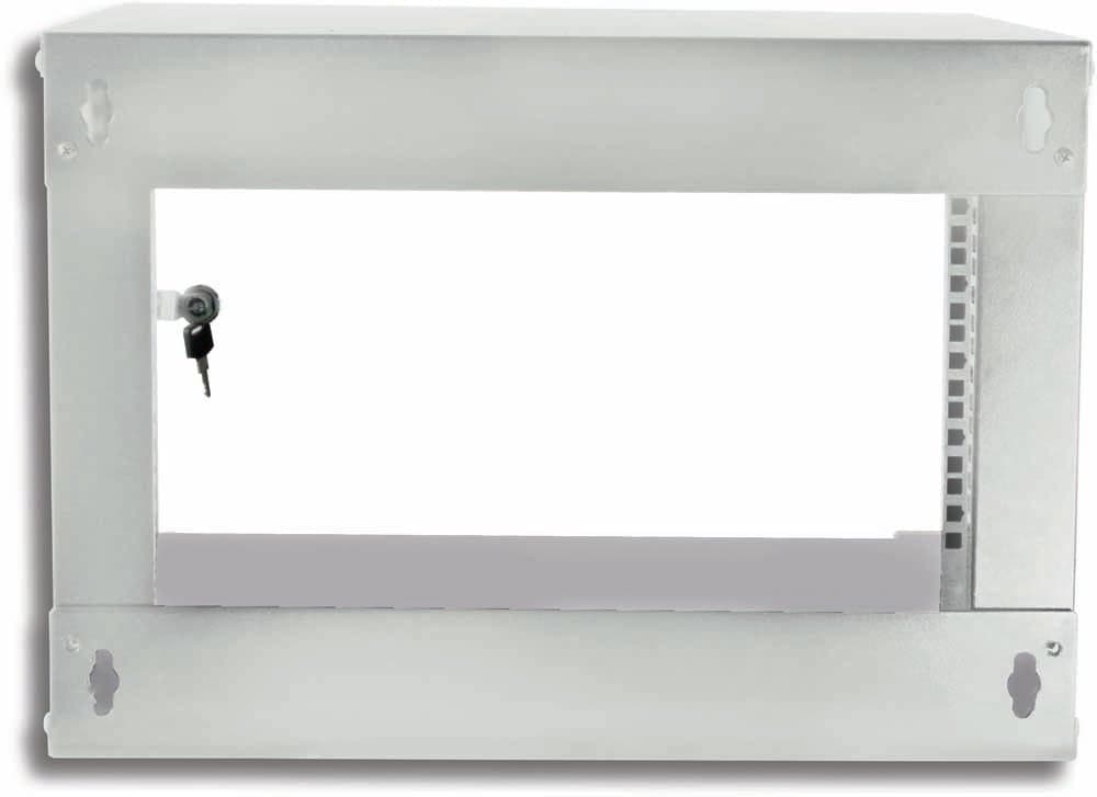 Armadio Rack 19'' a Muro 6U prof. 320 Grigio Assemblato in  Scontolo.net - Potenza, commercioVirtuoso.it