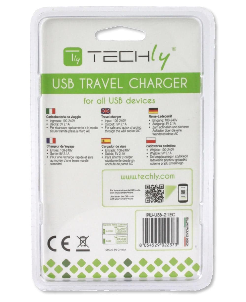Alimentatore da Rete Italiana 1 porta USB 5V/2.1A Bianco in Caricabatterie da muro Scontolo.net - Potenza, commercioVirtuoso.it