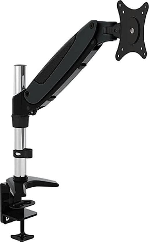 Supporto Tubolare a Gas da Scrivania per Monitor 15-27'' 360mm Nero in Supporti Scontolo.net - Potenza, commercioVirtuoso.it