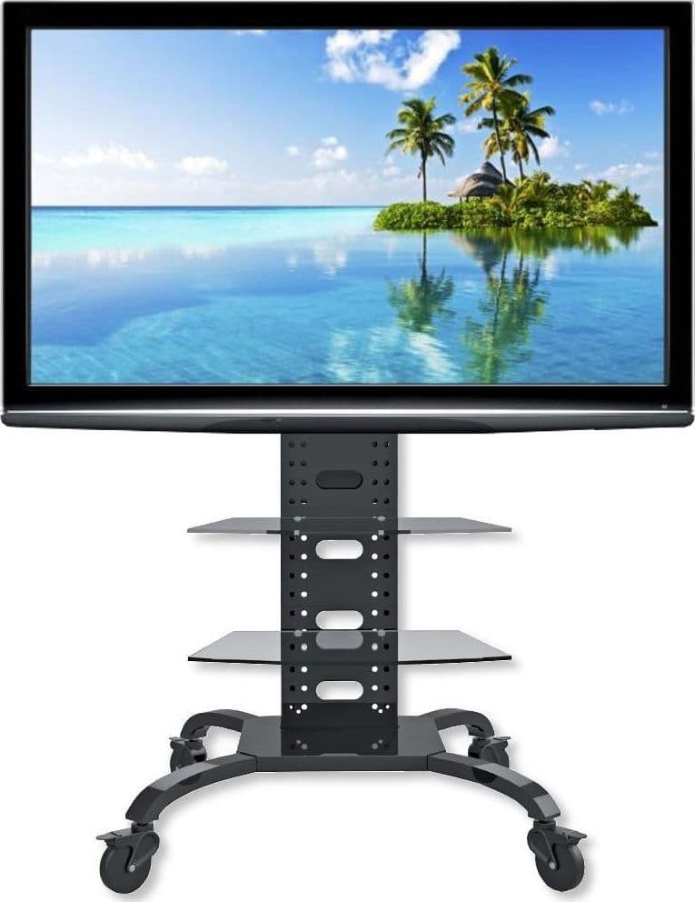 Supporto a Pavimento con 2 Mensole Trolley TV LCD/LED/Plasma 32-70'' in Supporti da parete e da soffitto Scontolo.net - Potenza, commercioVirtuoso.it