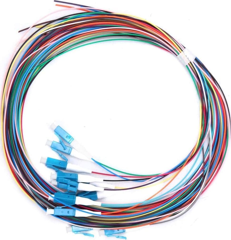 Set 12 Pigtail Fibra Ottica Monomodale OS2 LC 9/125 2 m in  Scontolo.net - Potenza, commercioVirtuoso.it