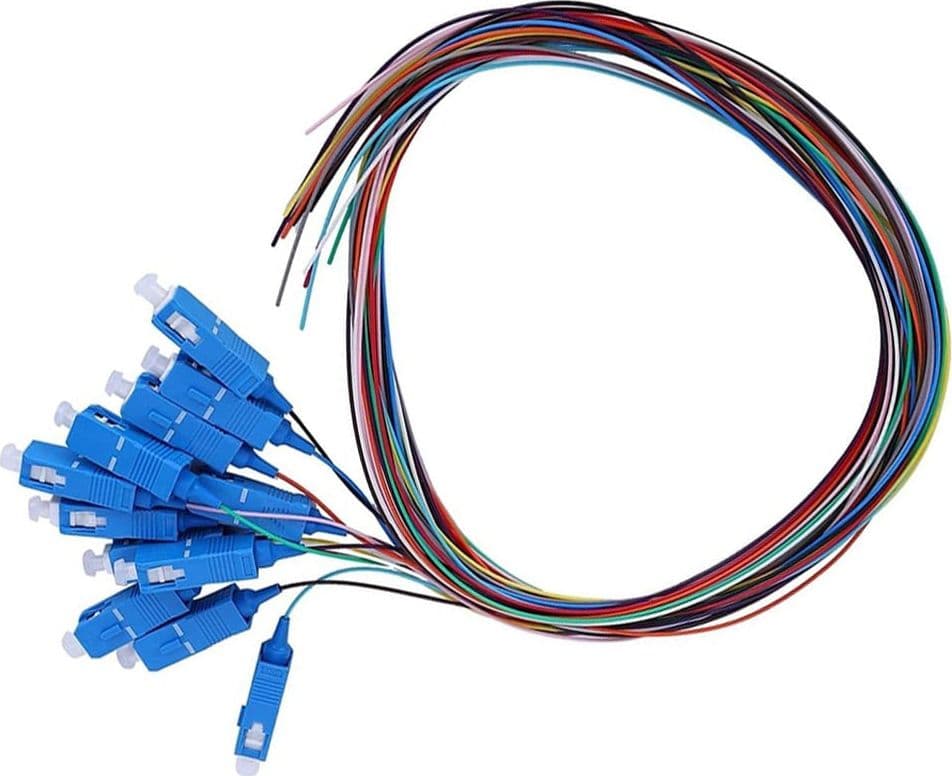 Set 12 Pigtail Fibra Ottica Monomodale OS2 SC 9/125 2 m in Cavi Ethernet Scontolo.net - Potenza, commercioVirtuoso.it