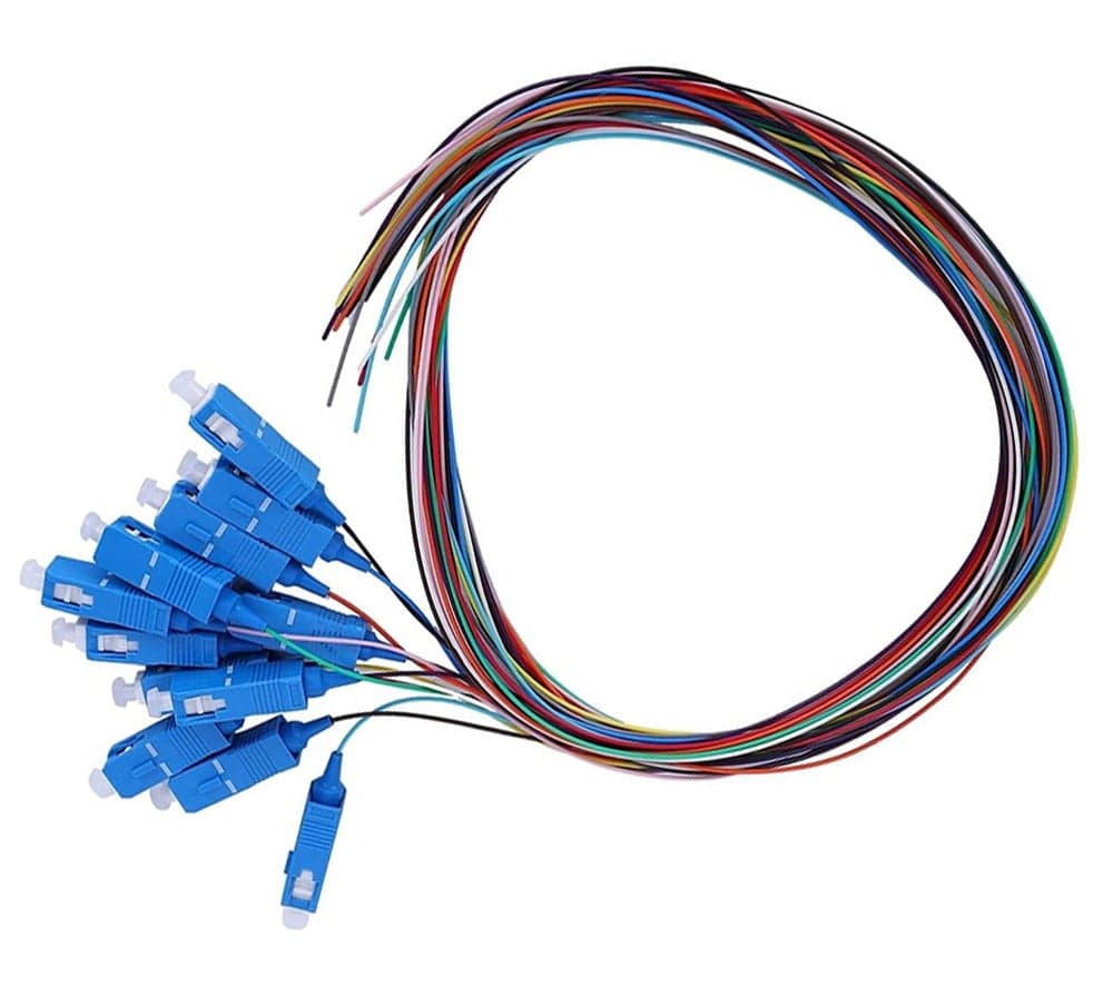 Set 12 Pigtail Fibra Ottica Monomodale OS2 SC 9/125 2 m in Cavi Ethernet Scontolo.net - Potenza, commercioVirtuoso.it