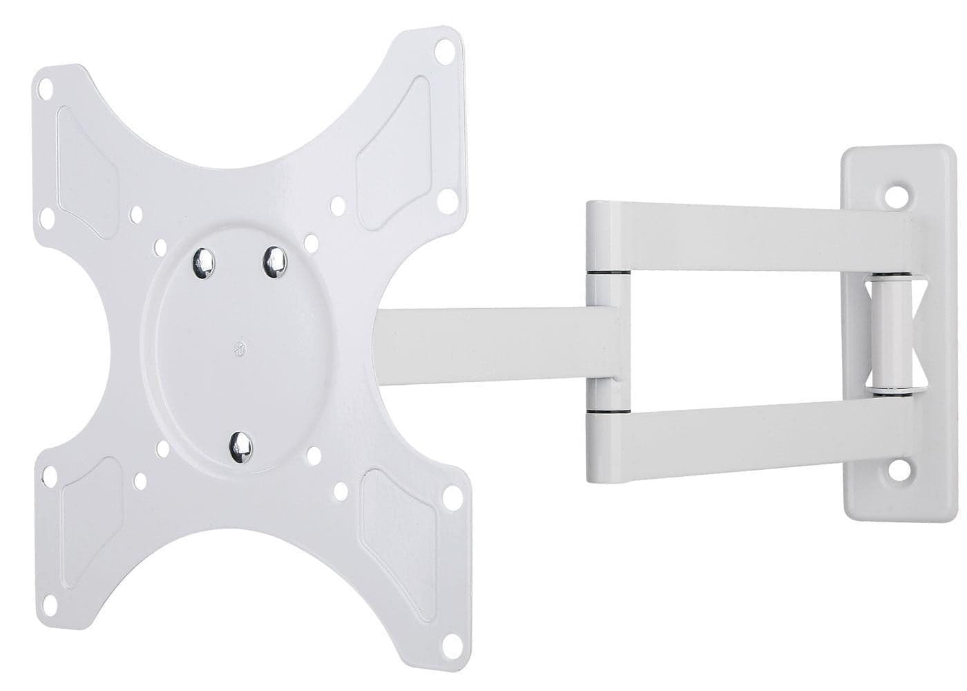 Supporto a Muro per TV LED LCD 19-37'' Inclinabile 3 Snodi Bianco in Supporti da parete e da soffitto Scontolo.net - Potenza, commercioVirtuoso.it