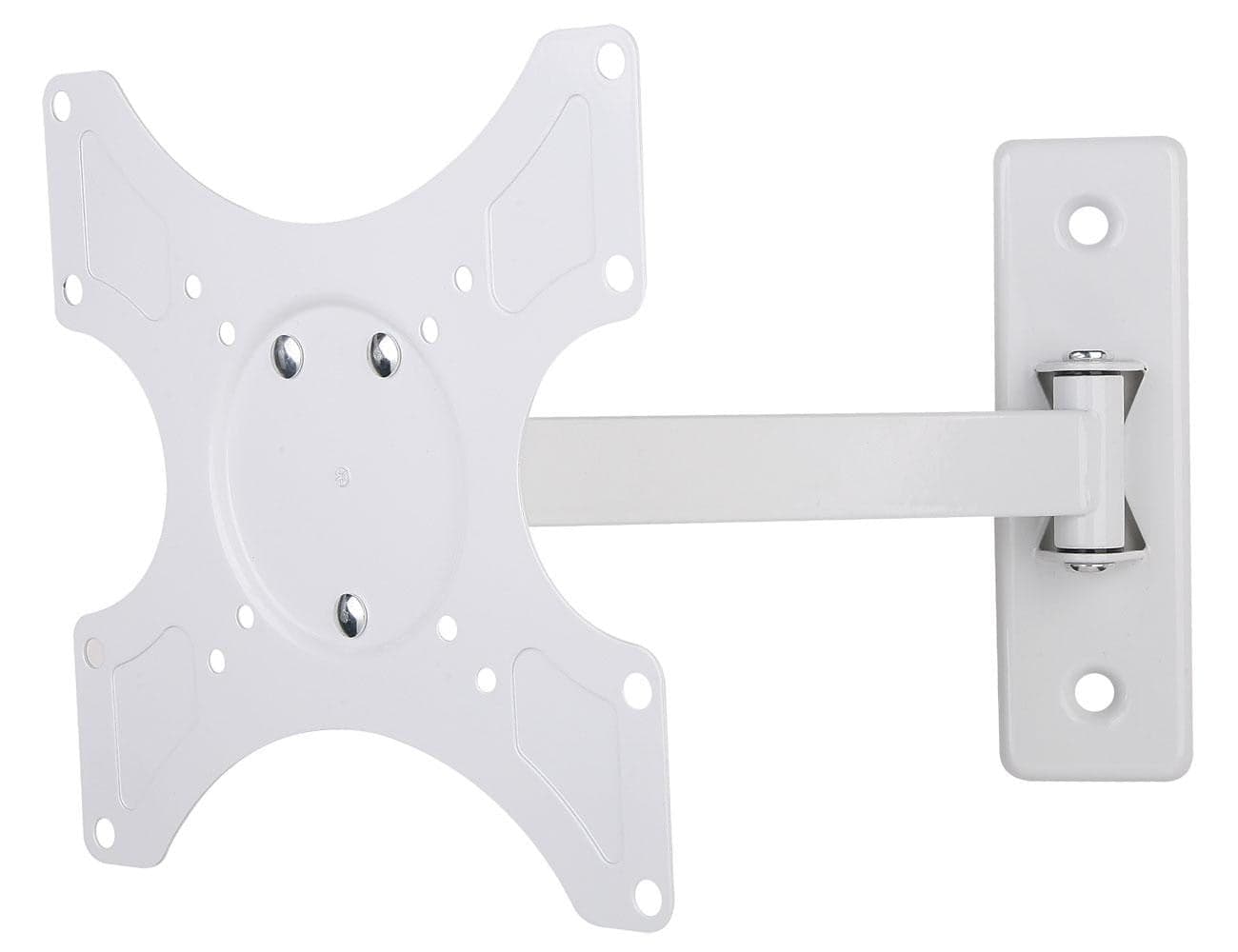 Supporto a muro per TV LED LCD 19 - 37'' inclinabile 2 snodi bianco in Supporti da parete e da soffitto Scontolo.net - Potenza, commercioVirtuoso.it