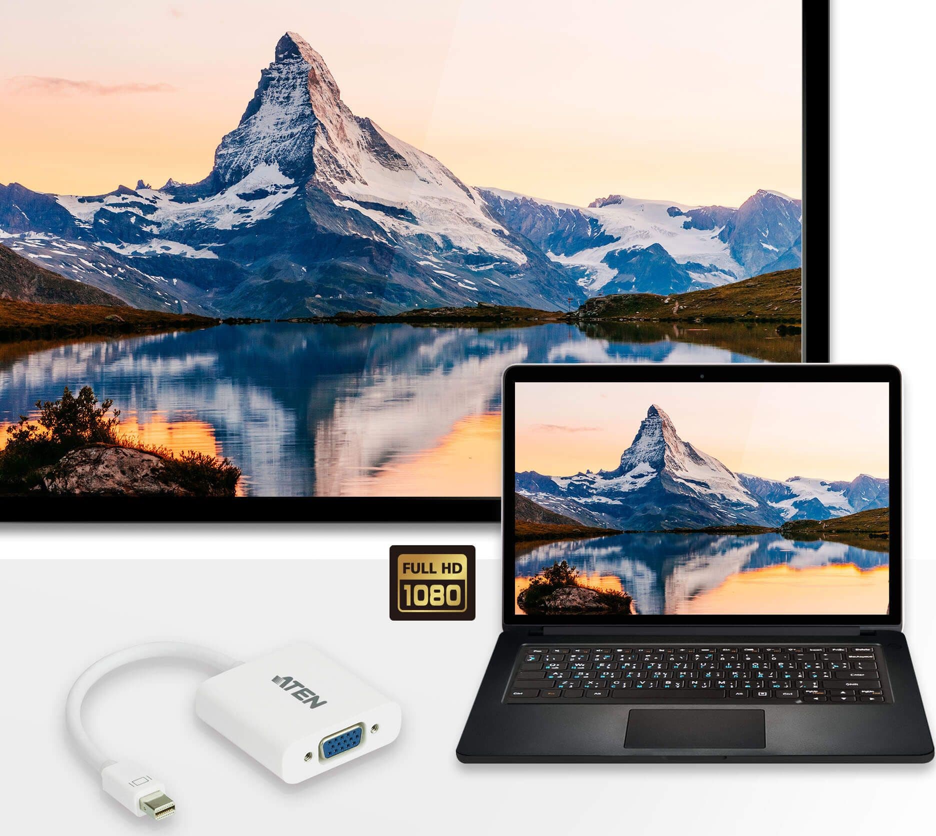 Adattatore Mini DisplayPort (Thunderbolt) a VGA, VC920 in  Scontolo.net - Potenza, commercioVirtuoso.it
