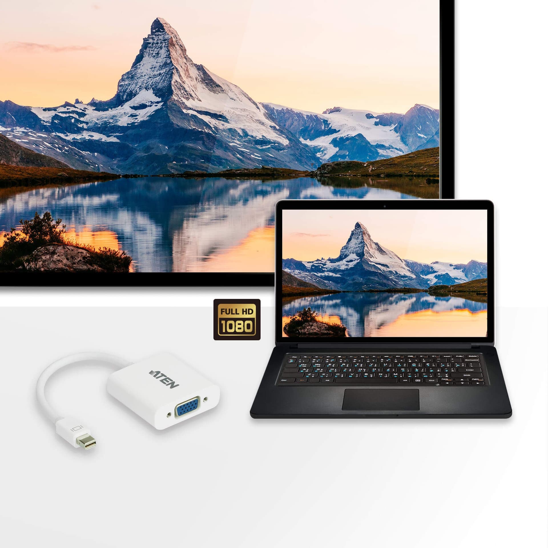 Adattatore Mini DisplayPort (Thunderbolt) a VGA, VC920 in  Scontolo.net - Potenza, commercioVirtuoso.it