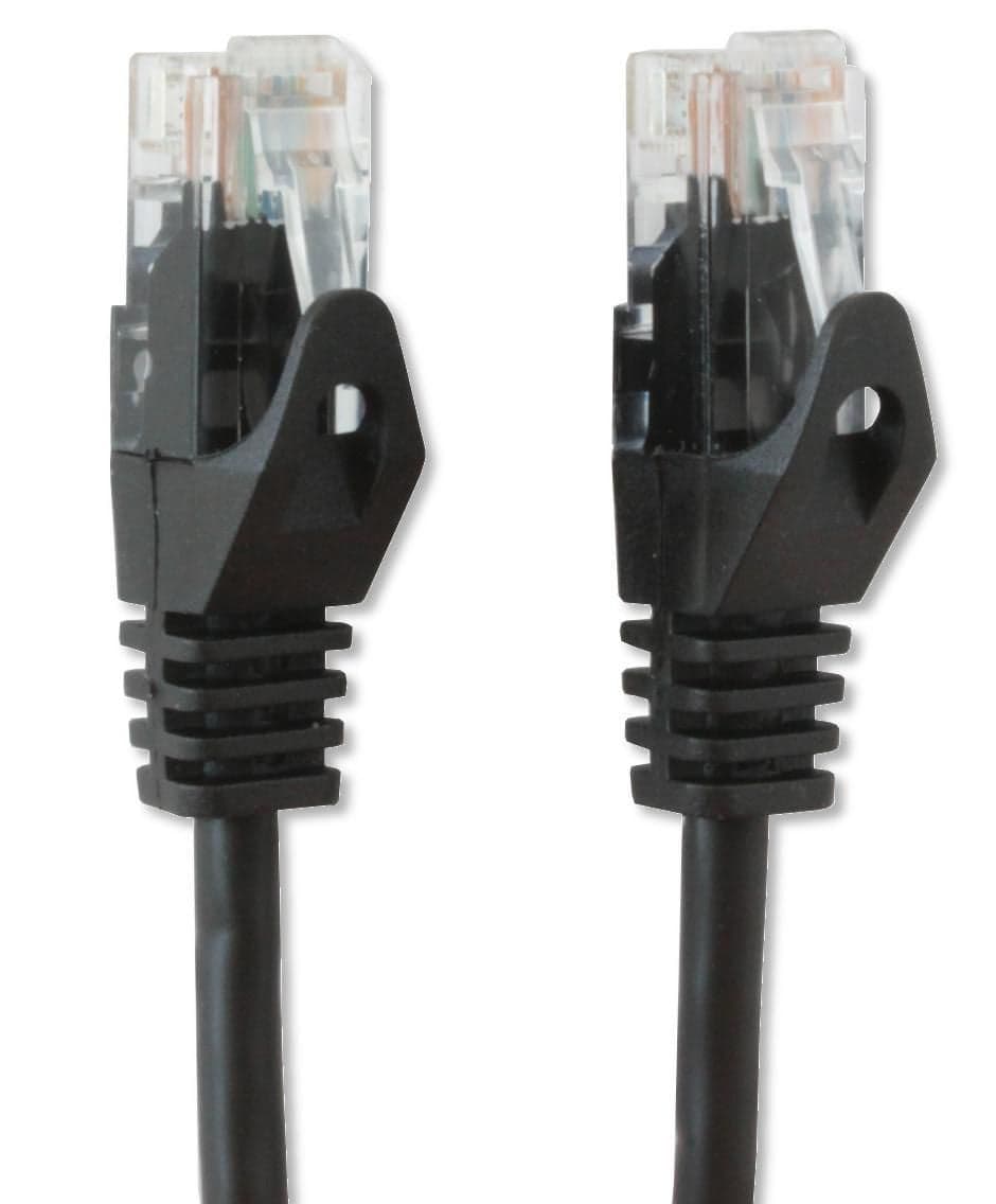 Cavo di rete Patch in CCA Cat.5E Nero UTP 3 metri in Cavi Ethernet Scontolo.net - Potenza, commercioVirtuoso.it