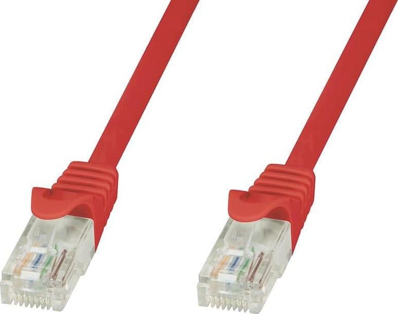Cavo di rete Patch in CCA Cat.6 Rosso UTP 7,5m in Cavi Ethernet Scontolo.net - Potenza, commercioVirtuoso.it