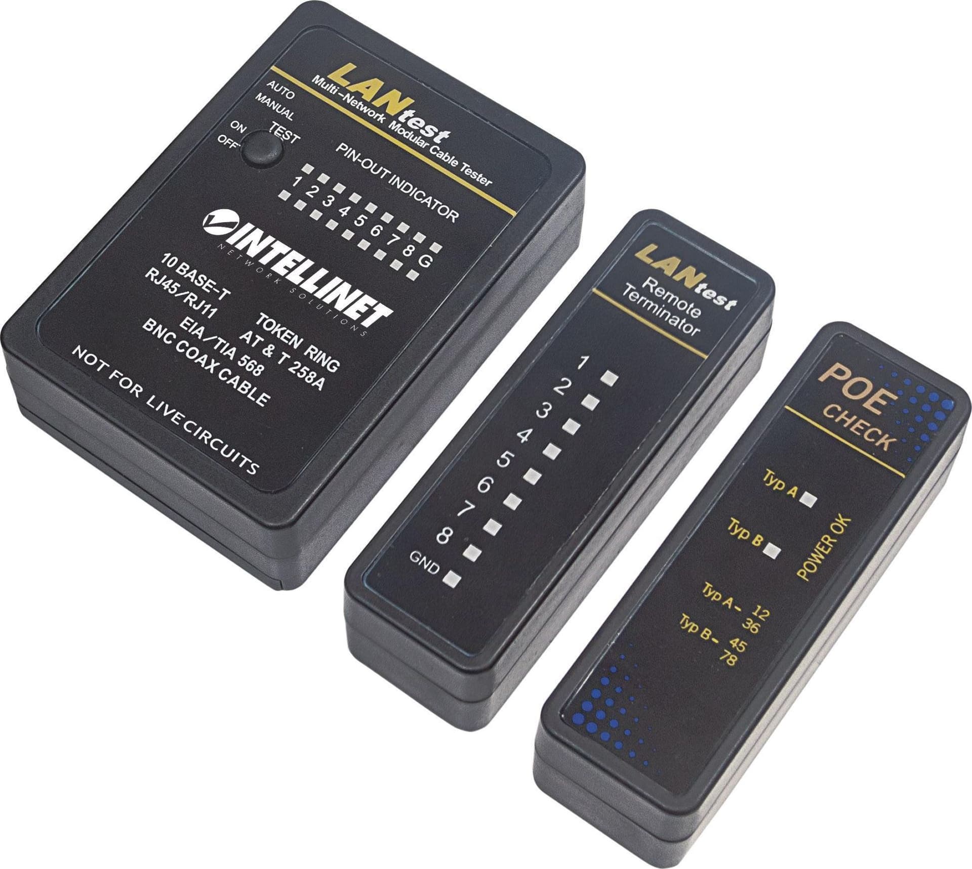Tester Professionale POE RJ45 e BNC in Tester per batterie Scontolo.net - Potenza, commercioVirtuoso.it