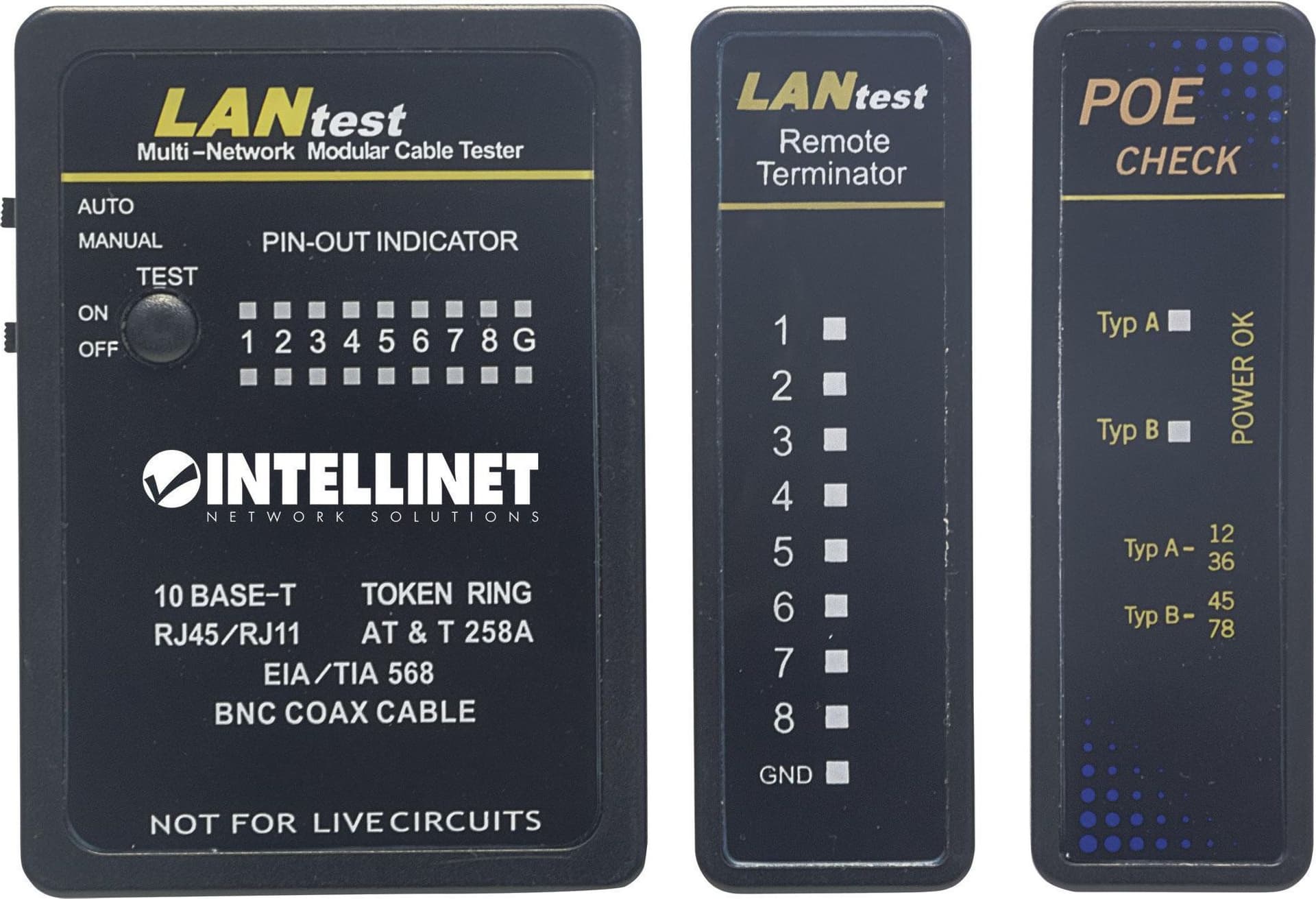 Tester Professionale POE RJ45 e BNC in Tester per batterie Scontolo.net - Potenza, commercioVirtuoso.it