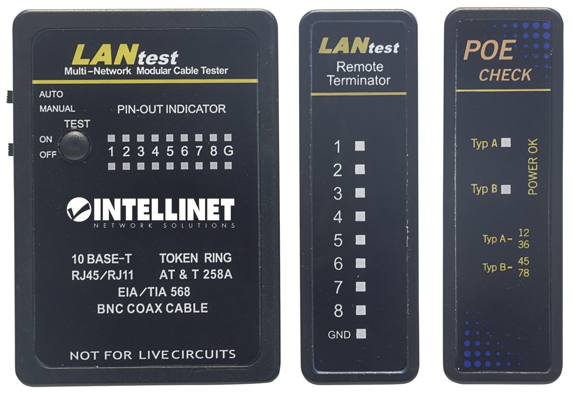 Tester Professionale POE RJ45 e BNC in Tester per batterie Scontolo.net - Potenza, commercioVirtuoso.it
