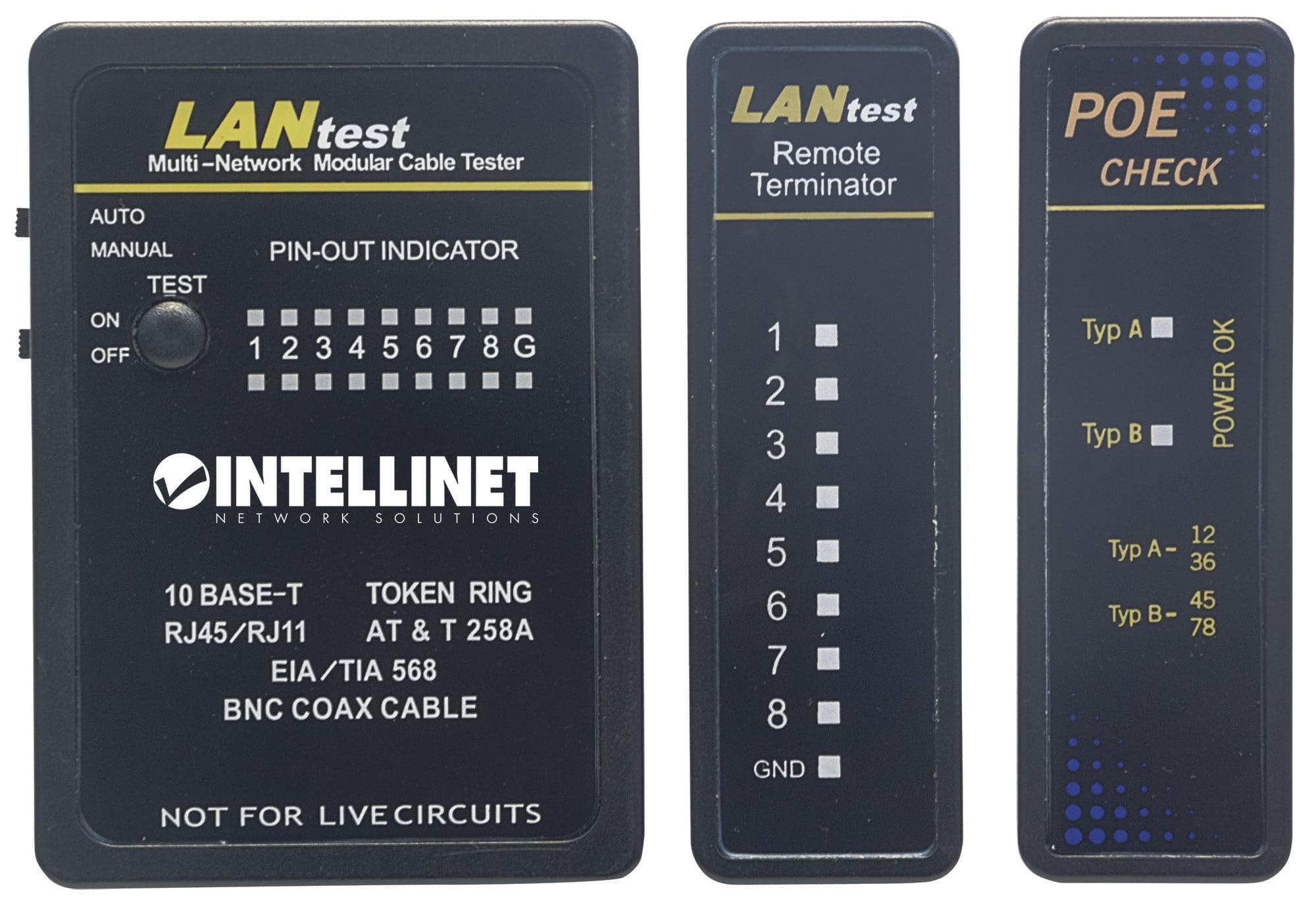 Tester Professionale POE RJ45 e BNC in Tester per batterie Scontolo.net - Potenza, commercioVirtuoso.it