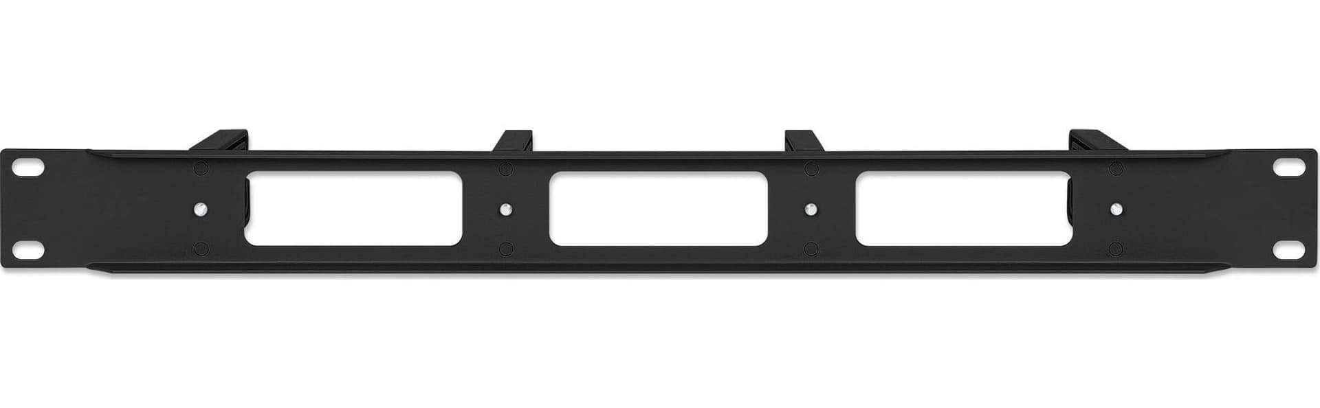 Pannello Passacavi 4 Anelli in Plastica Lunghi 3 Fori 1U Nero in Occhielli Scontolo.net - Potenza, commercioVirtuoso.it